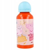 Świnka Peppa bidon aluminiowy 400 ml - STOR