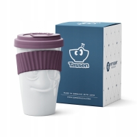 Kubek TO GO TASTY fioletowy  400 ml - TASSEN