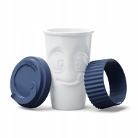 Kubek TO GO TASTY granatowy 400 ml - TASSEN