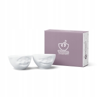 Miski porcelanowe Zestaw ROZEŚMIANA/MRUGAJĄCA 200 ml - TASSEN