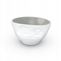 Miska porcelanowa W MASECZCE szara 500 ml - TASSEN