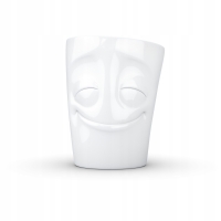 Kubek porcelanowy SZCZĘŚLIWA 350 ml - TASSEN 