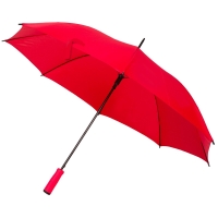 Czerwony parasol automatyczny z wygodną rączką - Dwight