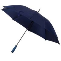 Granatowy parasol automatyczny z wygodną rączką - Dwight 