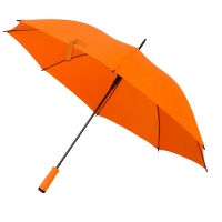 Pomarańczowy parasol automatyczny z wygodną rączką - Dwight 