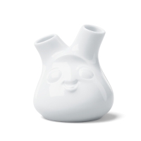 Mały wazon z porcelany Vase Cheeky 3d 10 cm - TASSEN