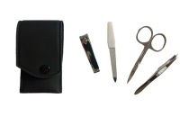 Zestaw do manicure BE BEAUTY przybornik turystyczny 4 el w etui