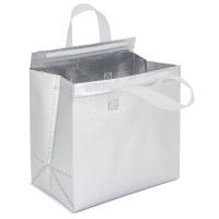 Torba termiczna BUFFET 24x24x15cm srebrna