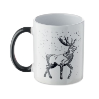 Kubek Ceramiczny (porcelana) świąteczny Renifer