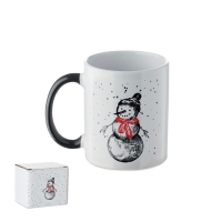 Kubek Ceramiczny (porcelana) świąteczny Bałwan