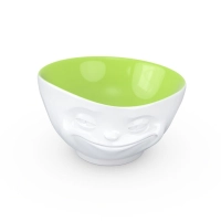 Miska porcelanowa UŚMIECHNIĘTA pistacjowa 500 ml - TASSEN 