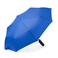 Parasol przeciwwietrzny RPET ALZIRA  automatyczny niebieski