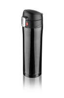 Kubek termiczny LOCK 440 ml – szczelny termos podróżny czarny