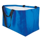 Duża laminowa torba na zakupy PP SHOPPERBAG XXL 55x35x37cm bieski